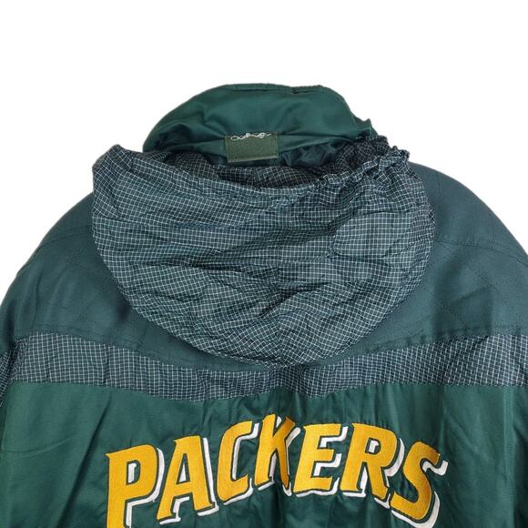 Vtg 90s NFL Pro Line Green Bay Packers Jacket Coat Sz XL Logo Athletic Full-Zip - Picture 15 of 16